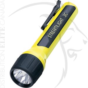 STREAMLIGHT 3C LED W / WHITE LED - YELLOW