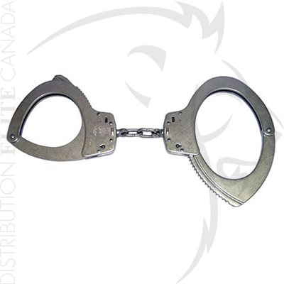 S&W M-110 MENOTTE OVERSIZE - SLOT LOCK - NICKEL S&W M-110 MENOTTE OVERSIZE - SLOT LOCK - NICKEL