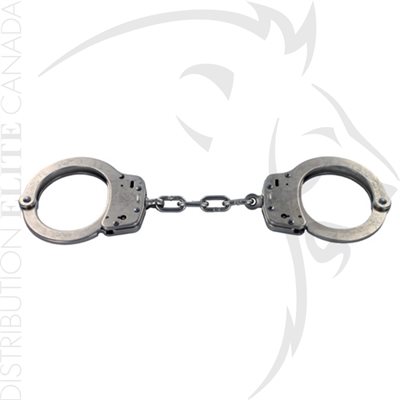 S&W M-100L 4 LINK CHAIN HANDCUFF - SLOT LOCK -NICKEL