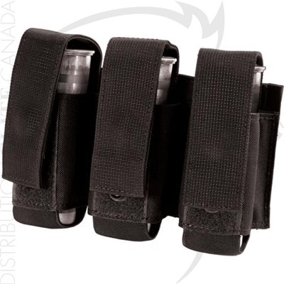 BLACKHAWK STRIKE TRIPLE 40MM GRENADE POUCH NOIR