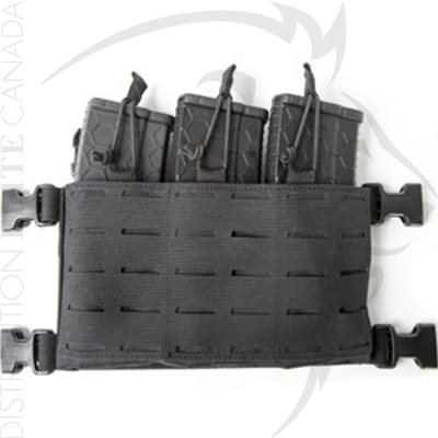 BLACKHAWK FOUNDATION SERIES BLACK PLACARD MOLLE W / KANGAROO