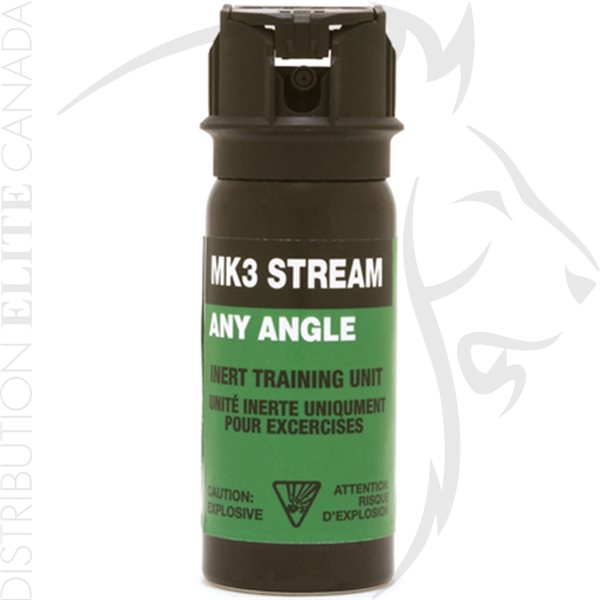DEFENSE AEROSOLS TAC OC PEP STREAM ANGLE INERT MK3 44GR