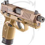 FN AMERICA FN 502 TACTICAL - FDE / FDE - (1) 15-RND (1) 10-RND