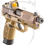 FN AMERICA FN 502 TACTICAL - FDE / FDE - (1) 15-RND (1) 10-RND