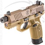 FN AMERICA FN 502 TACTICAL - FDE / FDE - (1) 15-RND (1) 10-RND
