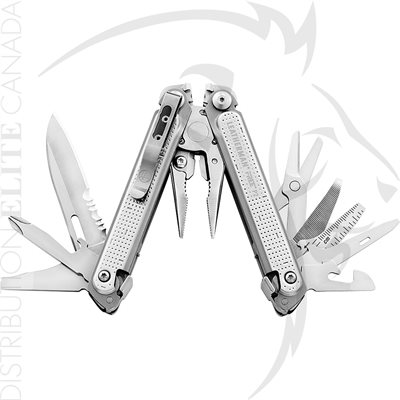 LEATHERMAN FREE P2 - STAINLESS - GREY NYLON (BOX)