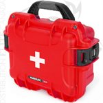 NANUK 905 CASE EMPTY W / FIRST AID LOGO - ROUGE