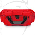 NANUK 905 CASE EMPTY W / FIRST AID LOGO - ROUGE
