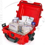 NANUK 905 CASE EMPTY W / FIRST AID LOGO - ROUGE