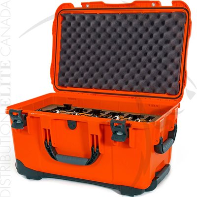 NANUK 938 CASE W / FOAM INSERT FOR 6 UP - ORANGE