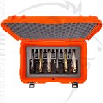 NANUK 938 CASE W / FOAM INSERT FOR 6 UP - ORANGE