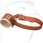 HUMANE RESTRAINT LEATHER BELT (NON-LOCKING) - 72in