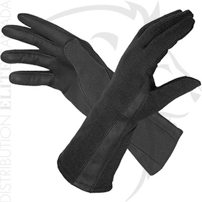 HATCH BNG190 FLIGHT GLOVES W / NOMEX - BLACK - MEDIUM