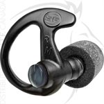 SUREFIRE COMPLY FOAM TIPPED FULL BLOCK - MD - BLK - 25 PAIR
