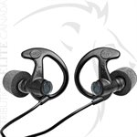 SUREFIRE COMPLY FOAM TIPPED FULL BLOCK EARPLUGS - MD - BLACK