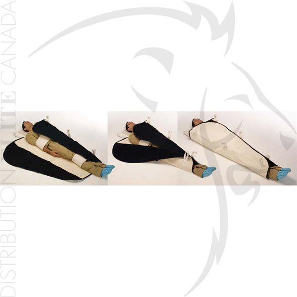 HUMANE RESTRAINT BLANKET WRAP LARGE (72in x 60in)