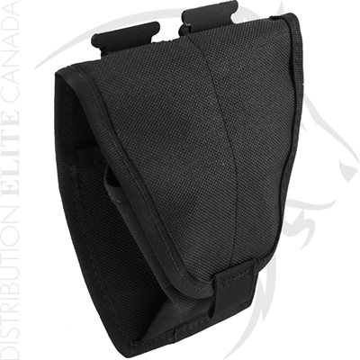 HI-TEC DOUBLE REGULAR HANDCUFF POUCH - LOC-STICK SYSTEM HI-TEC DOUBLE REGULAR HANDCUFF POUCH - LOC-STICK SYSTEM