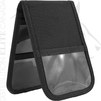 HI-TEC 3X5in NOTEPAD COVER W / INNER & OUTER CLEAR POCKETS HI-TEC 3X5in NOTEPAD COVER W / INNER & OUTER CLEAR POCKETS