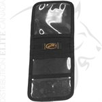 HI-TEC 3X5in NOTEPAD COVER W / INNER & OUTER CLEAR POCKETS