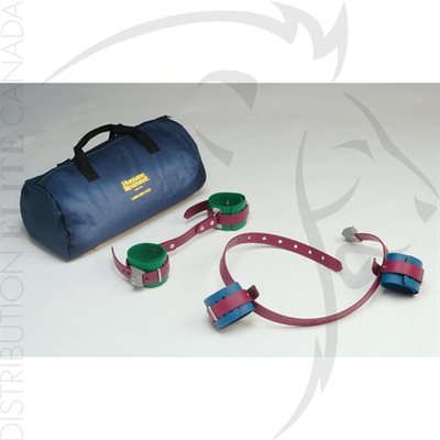 HUMANE RESTRAINT AMBULATORY RESTRAINT KIT 12 (POLYURETHANE) HUMANE RESTRAINT AMBULATORY RESTRAINT KIT 12 (POLYURETHANE)