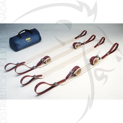 HUMANE RESTRAINT LOCKING BED RESTRAINT KIT 2 (LEATHER) HUMANE RESTRAINT LOCKING BED RESTRAINT KIT 2 (LEATHER)