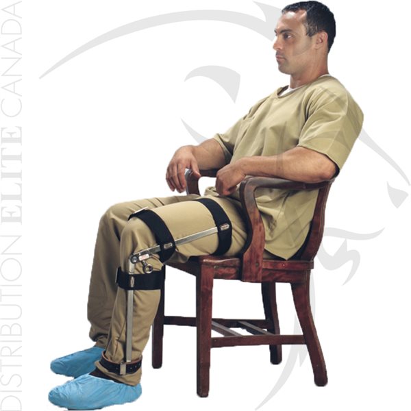 HUMANE RESTRAINT TRANSPORT LEG BRACE (LEFT)