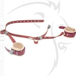 HUMANE RESTRAINT LEATHER WRIST TO WAIST RESTRAINT