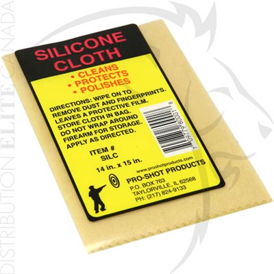 PRO-SHOT SILICONE CLOTH - 14x15in PRO-SHOT SILICONE CLOTH - 14x15in