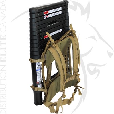 RAPID ASSAULT TOOLS 16ft TAC LADDER TELESCOPE W / LADDER PACK