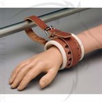 HUMANE RESTRAINT CONTENTION CUIR NON-VERROUILLABLE POIGNET